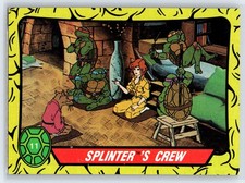 1989 Topps Teenage Mutant Ninja Turtles Splinter's Crew #11