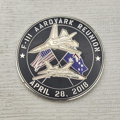 USAF F-111 Aardvark Reunion Challenge Coin