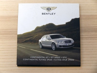 BENTLEY CONTINENTAL FLYING SPUR Pressemappe CD 2008 Prospekt PRESS-KIT Brochure