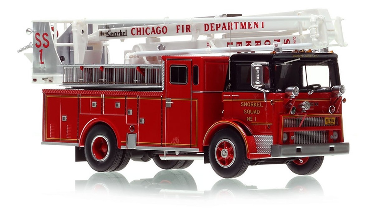 Fire Replicas 1/50 Chicago FD 1967 Mack MB Pierce Pitman Snorkel