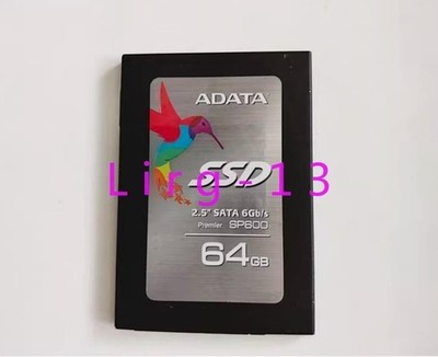 1pc used  ADATA  SP600 64G SSD   SATA3 ASP600SS-64GM *yt