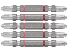 VESSEL 40V Compatible Problem Solving Bit Double Ended Bit +2×65 5 Pieces DC5P20