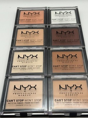 NYX Professional Makeup Can't Stop Won't Stop Mattifying Powder, Pick Your Color