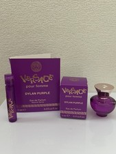 2 PC SET ~ Versace Dylan Purple Pour Femme Eau De Parfum 5ml/0.17oz + 1ml vial