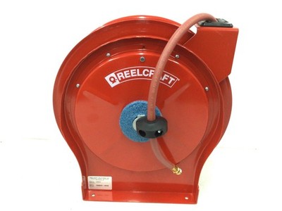 Reelcraft 5650 Olp-Se Spring Return Hose Reel, 3/8 In Hose Diameter, 50 Ft