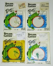 (LoT of 4) Bett's Bream Getter Fly's #C-10-9 Size 10