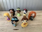 Lot Of 7 Disney Mini Princess Funko 2021 Loose