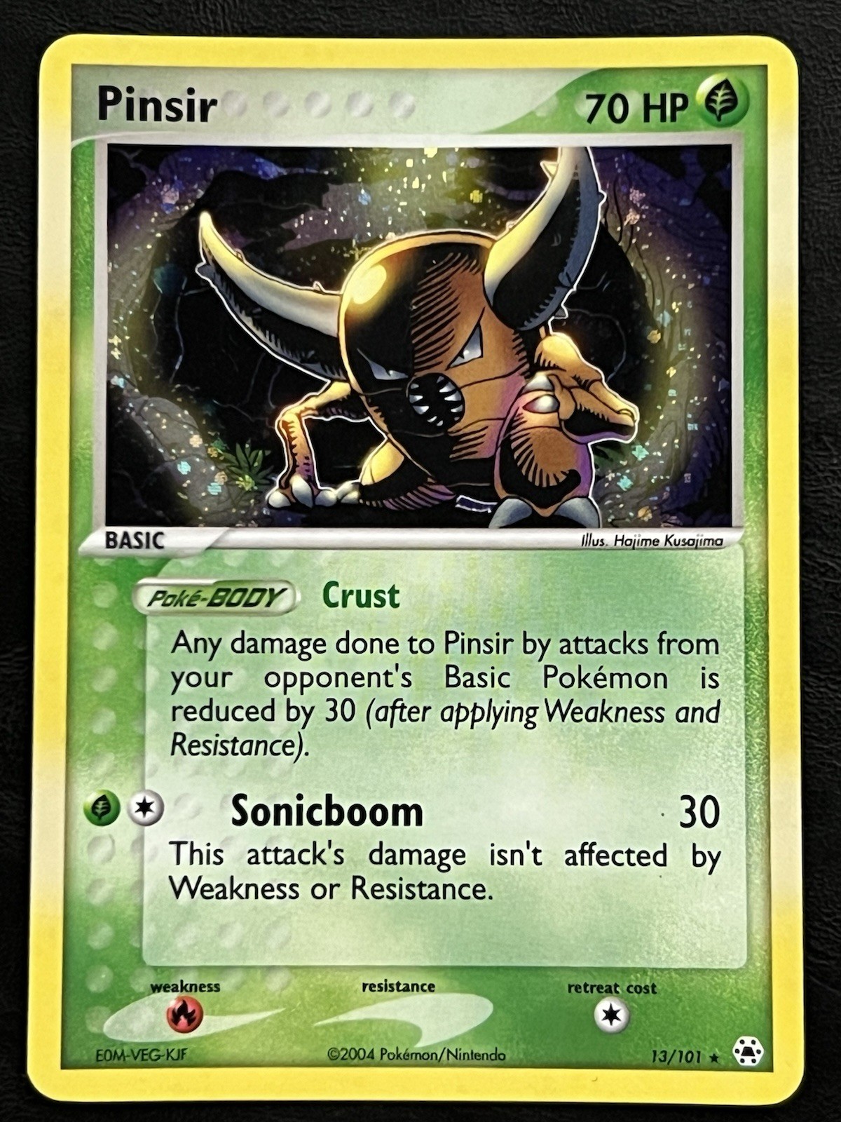 Pokemon Pinsir Holo - Hidden Legends - 13/101 NM