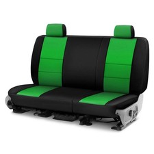Coverking Cr-grade Neoprene 2nd Row Black Synergy Green Custom Seat Covers
