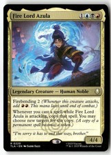 FIRE LORD AZULA 220 RARE AVATAR: THE LAST AIRBENDER MAGIC: THE GATHERING NM
