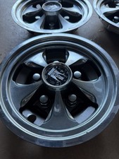 Set Of 4 Keystone Chrome Golf Cart Wheel Covers
