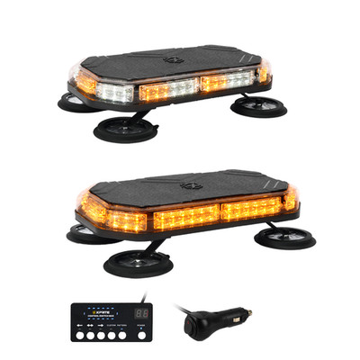 14'' Rooftop Strobe Beacon Lights Bar Warning Flashing for Emergency Construction