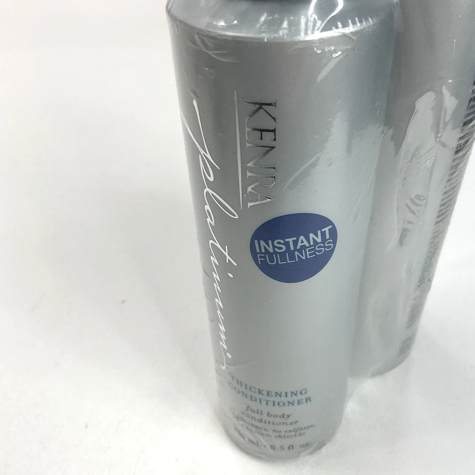 Champú y acondicionador espesante Kenra Platinum cuerpo completo - Juego dúo de 8,5 oz Foto 4 de 4