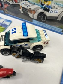 LEGO City Police LOT High Speed Police Chase 60042 K9 Van 7285 ATM Robbers 7279