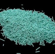 8g Aqua Blue Polymer Clay Fake Sprinkles Jimmies Resin Decoden Slime DIY Crafts