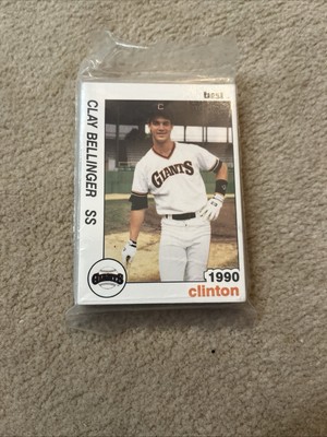 1990 Best Cards Baseball Minor's Clinton Giants Factory Sealed Set