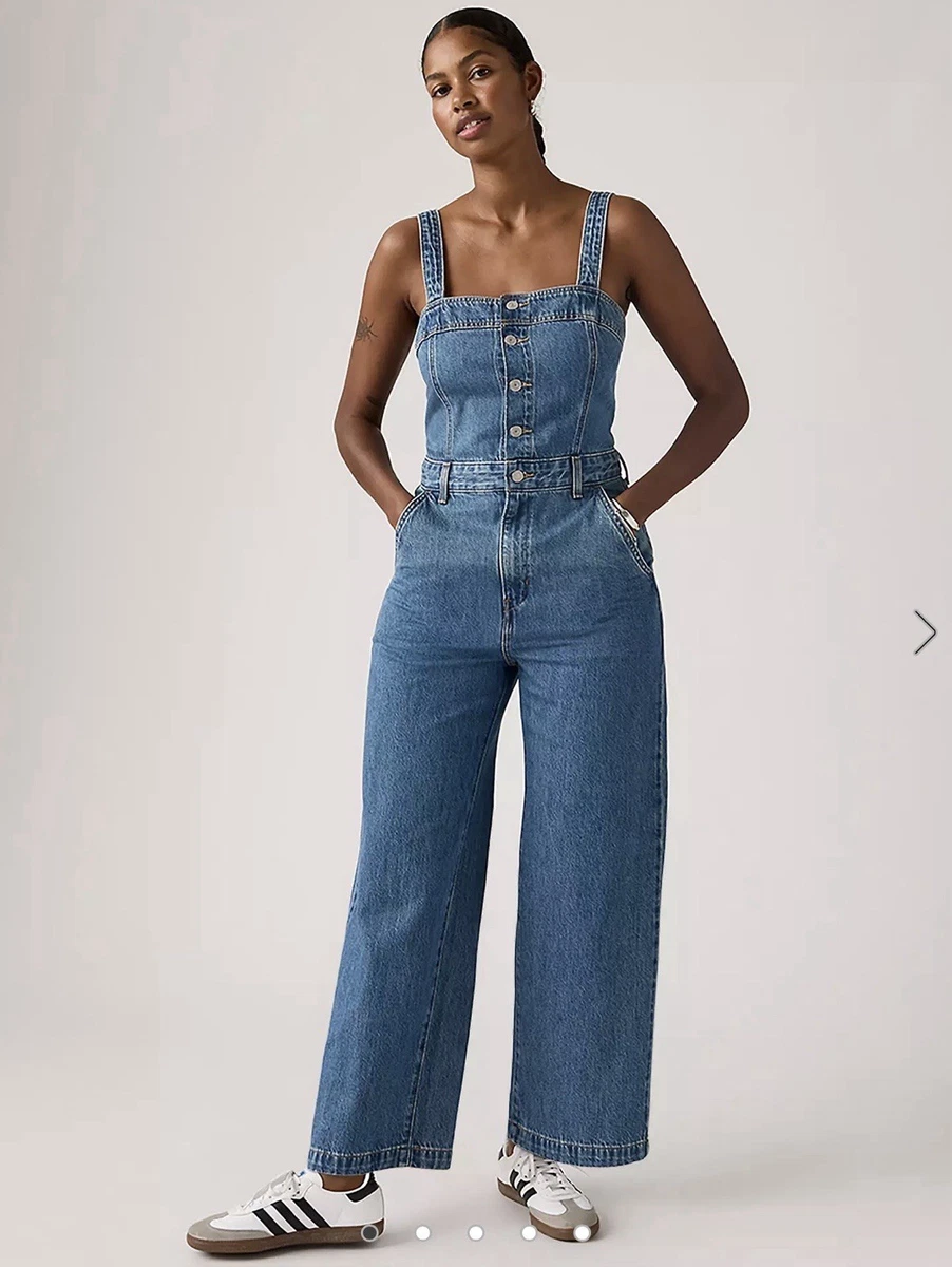 Women's Denim Jumpsuits for sale - eBay