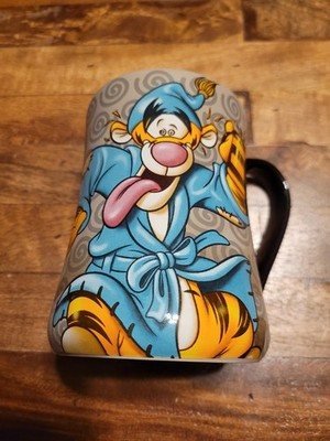 Disney Parks - Winnie the Pooh Used Tigger ''Wired for Another Day!'' Cafe Mug Cup