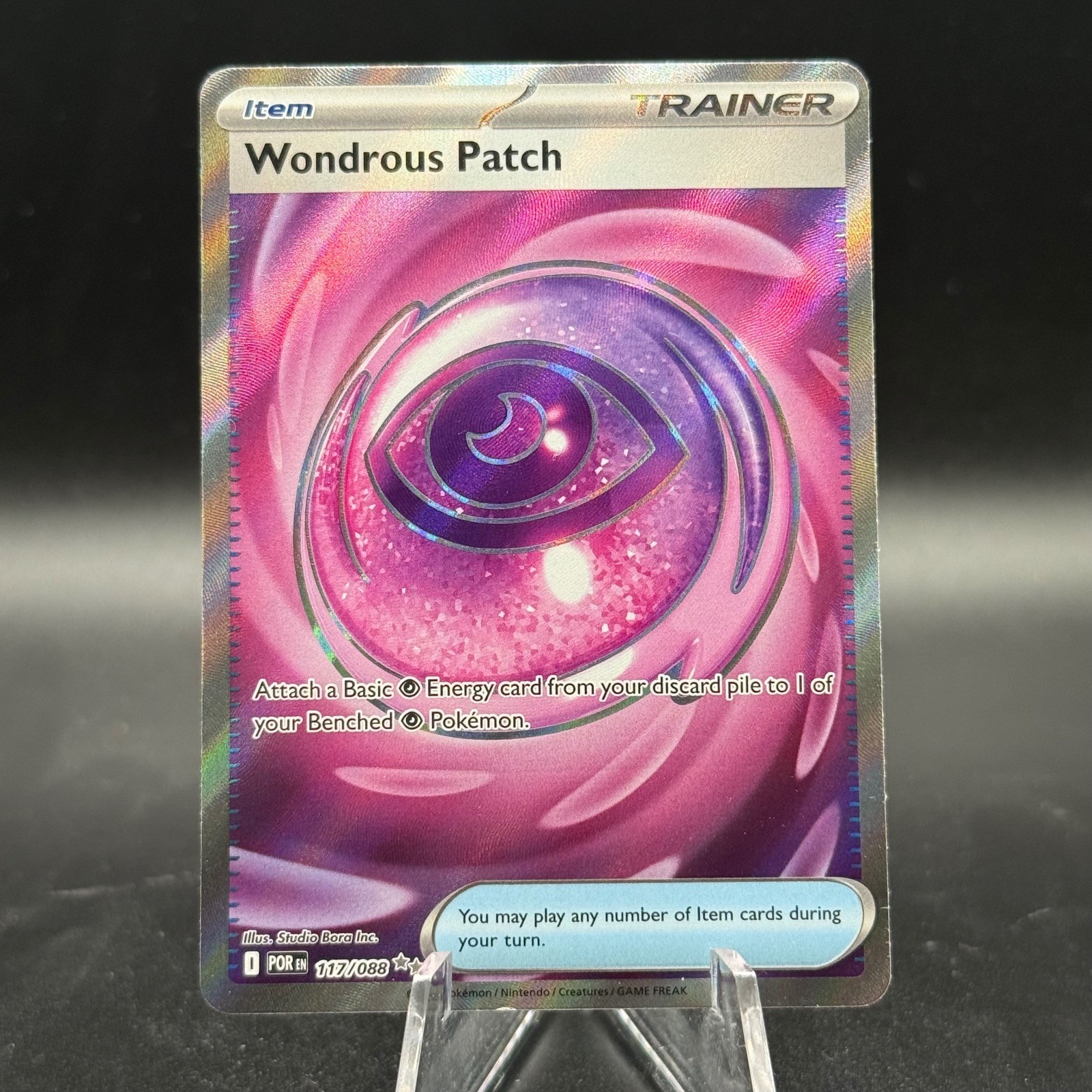 Wondrous Patch 117/088 Ultra Rare Perfect Order Pokemon Holo Near Mint