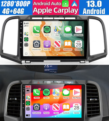 Car Radio Stereo Carplay For 2009-2015 Toyota Venza 4+64G 9in RDS Navi