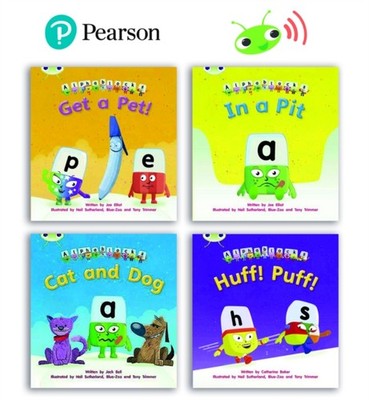 Learn to Read at Home with Bug Club Phonics Alphablocks: Phase 2 - Reception