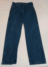 Wrangler Jeans Mens 33x34 Blue Vintage 13MWZPW Cowboy Cut Straight Leg USA Made