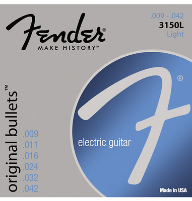 Used Fender 3150L Original 150 Pure Nickel Bullet-End Electric Guitar Strings