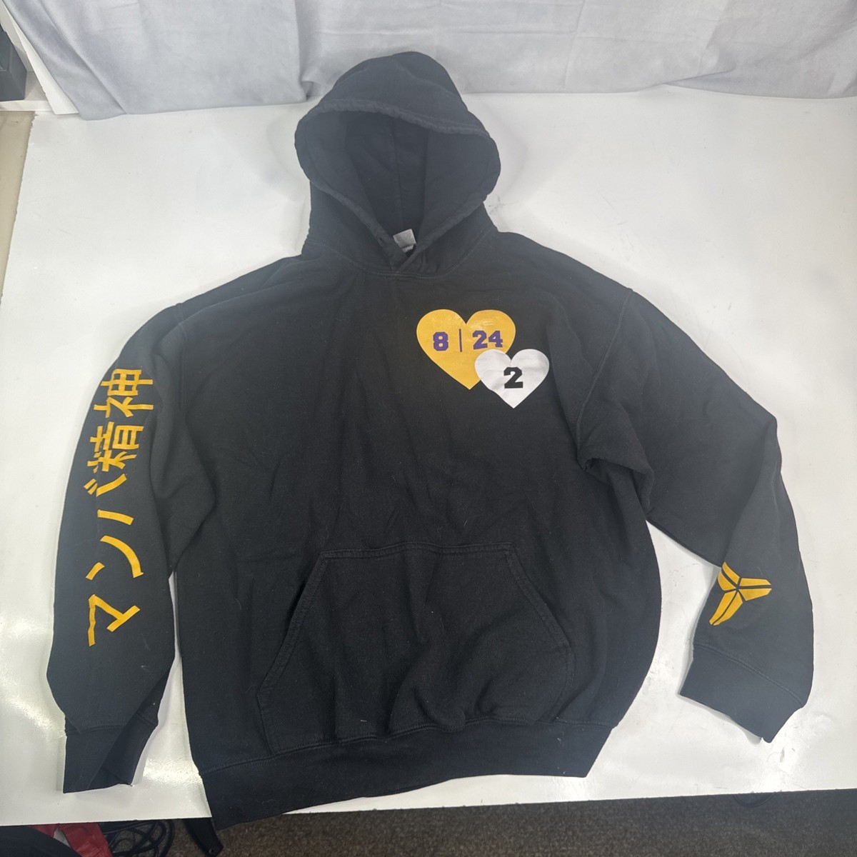 Nike Kobe & Gigi Bryant Los Angeles Lakers Hoodie Sweatshirt Adult