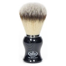 Omega Synthetic Nylon Shaving Brush Carbon Fiber Look 46650