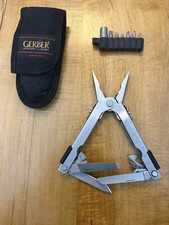 Vintage Gerber Needle Nose MP600 Multi-Tool Nylon Sheath  Socket Bits USA
