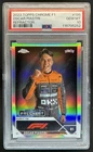 2023 Topps Chrome F1 Oscar Piastri Refractor Rookie RC #195 PSA 10 GEM MINT