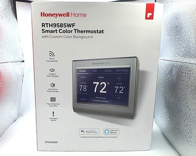 HONEYWELL RTH9585WF WI-FI 7DAY SMART THERMOSTAT TOUCHSCREEN COLOR DISPLAY SEALED