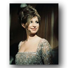 Barbra Streisand Photo 8x10 Funny Girl Publicity Still 1968 Color Headshot