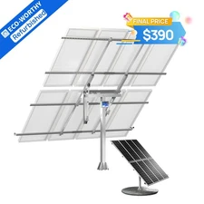 ECO-WORTHY Solar Panel Dual Axis Tracking System Tracker Controller For 10PCS