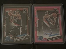 23-24 Donruss Optic Rated Rookie Rayan Rupert Pink Auto 6/79 Black Velocity 3/39