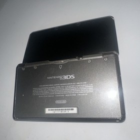 Nintendo 3DS CTR-001 Black Handheld Console, charging cable,NTSC-U/C, 2GB
