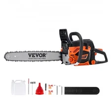 VEVOR Gas Chainsaw,52CC 18" 2.55HP,Gasoline Powered Chain Saw,Handheld Cordless