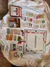1930's  Parker Brothers Monopoly Vintage Finance Board Game with Board