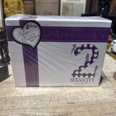 Sex In The City 2 Lust 3.4oz/100ml Edp Spray + Body Lotion For Women New In Box