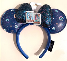 Disney Parks Nightmare Before Christmas Jack Sally Minnie Mouse Ears Headband