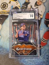 2022 Topps Chrome Logofractor Club Plaques #PS-15 Jose Ramirez Orange CGC 10 GEM