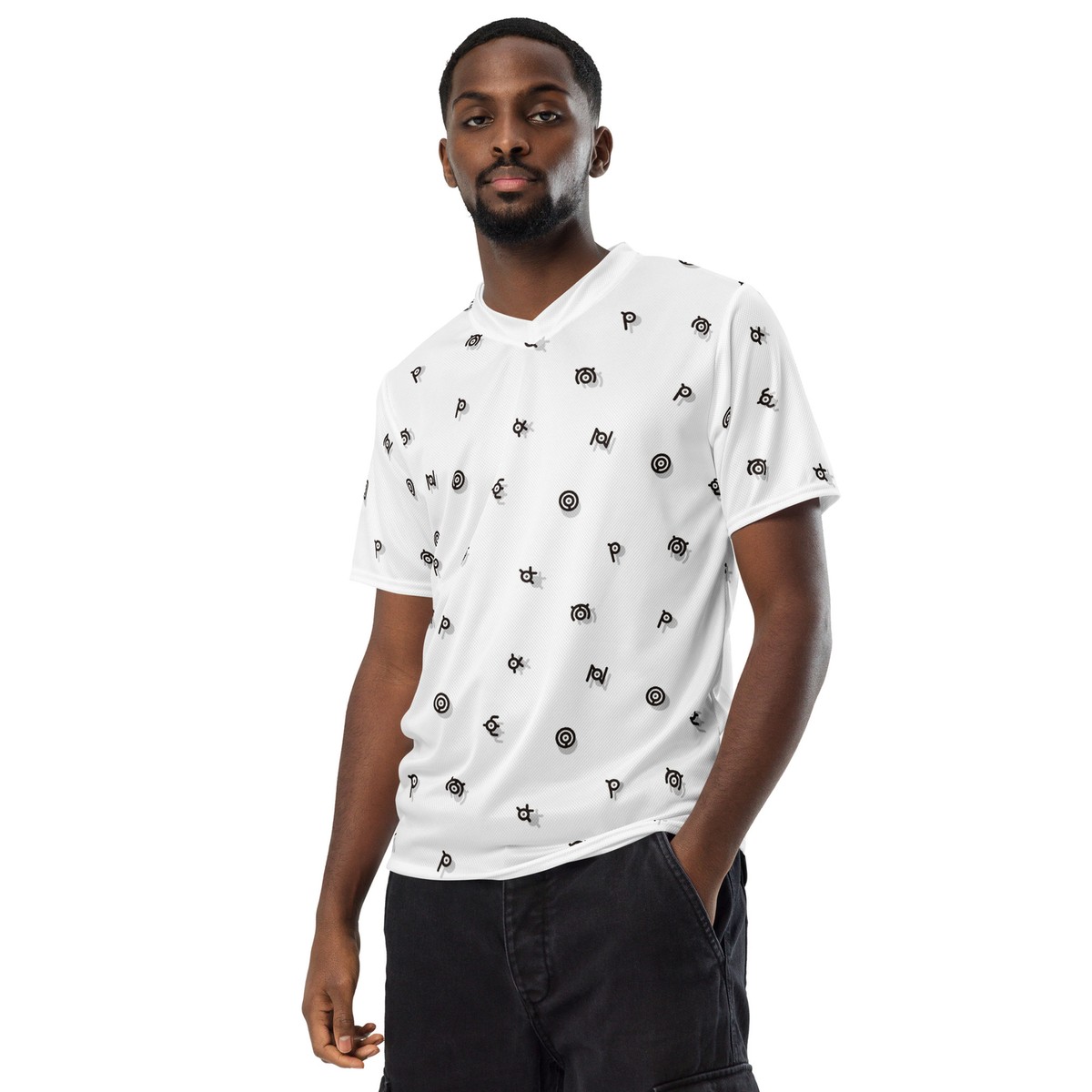Unown All Over Print Original Stitch patterns Pokemon Shirt