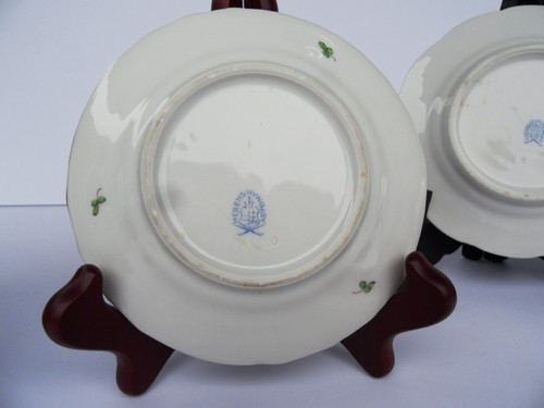HEREND LOT OF 4 ANTIQUE SMALL PORCELAIN DISHES - Picture 8 of 12