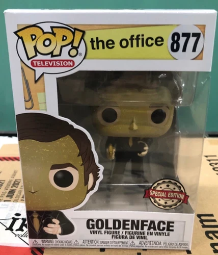 Funko Pop The Office Goldenface 877 2019 Vaulted Special Edition Vinyl Figure