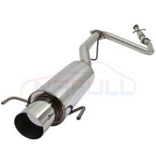 4 Muffler Tip Stainless Steel Exhaust System For 97-01 Prelude Bb H22