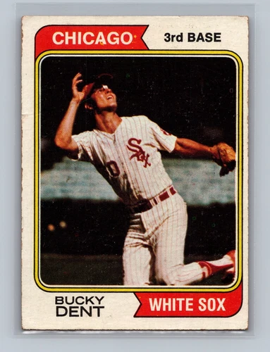 1974 Topps #582 Bucky Dent RC