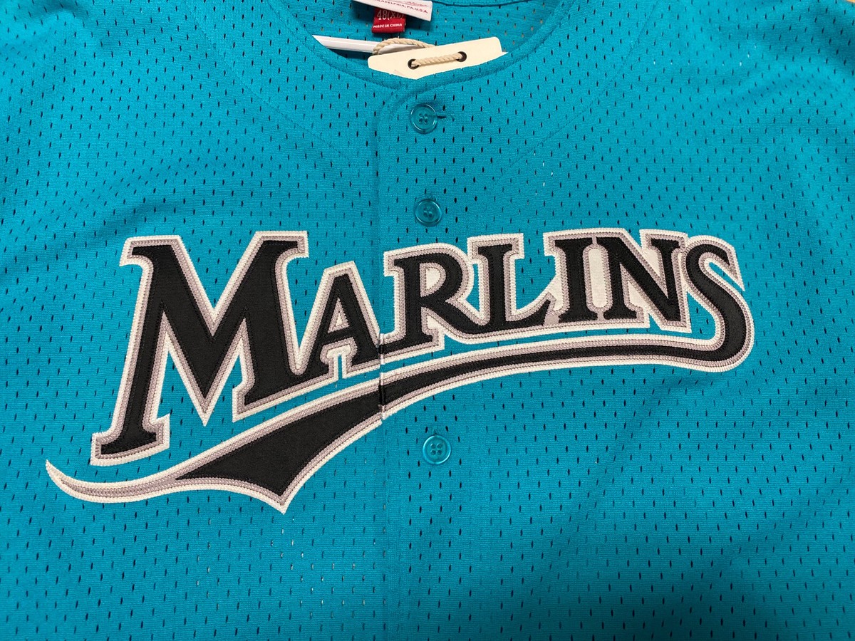 応援グッズ mitchell&ness Miami Marlins Dawson No. 8 Mitchell & Ness ANDRE DAWSON No. 8 FLORIDA MARLINS (LG