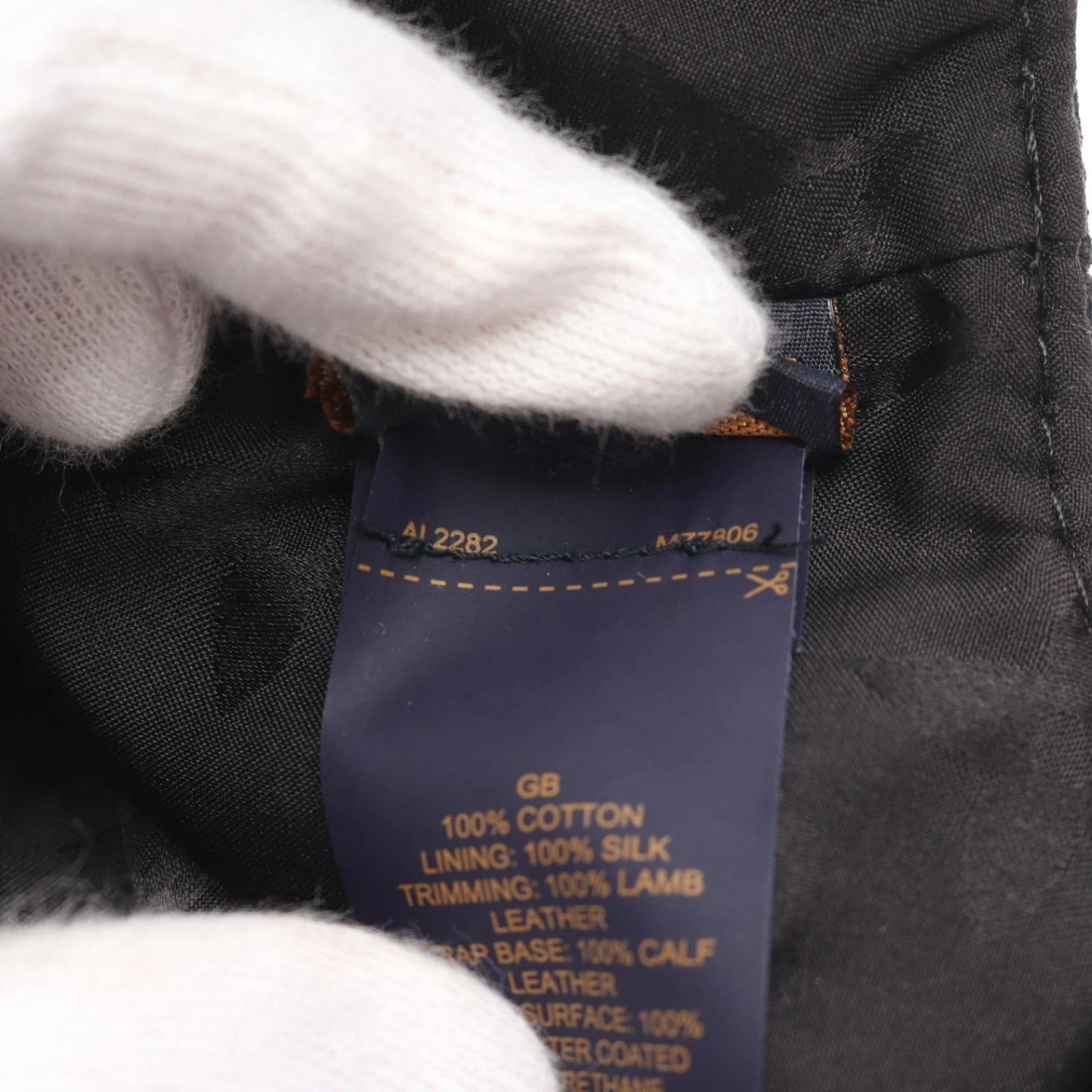 LOUIS VUITTON（LV） Cappello LOUIS VUITTON M77807 Cappellini LV Day Caps Cappello Louis Vuitton 100% cotone x...