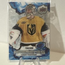 2021-22 UD Ice Hockey Premieres #212 Logan Thompson 194/199