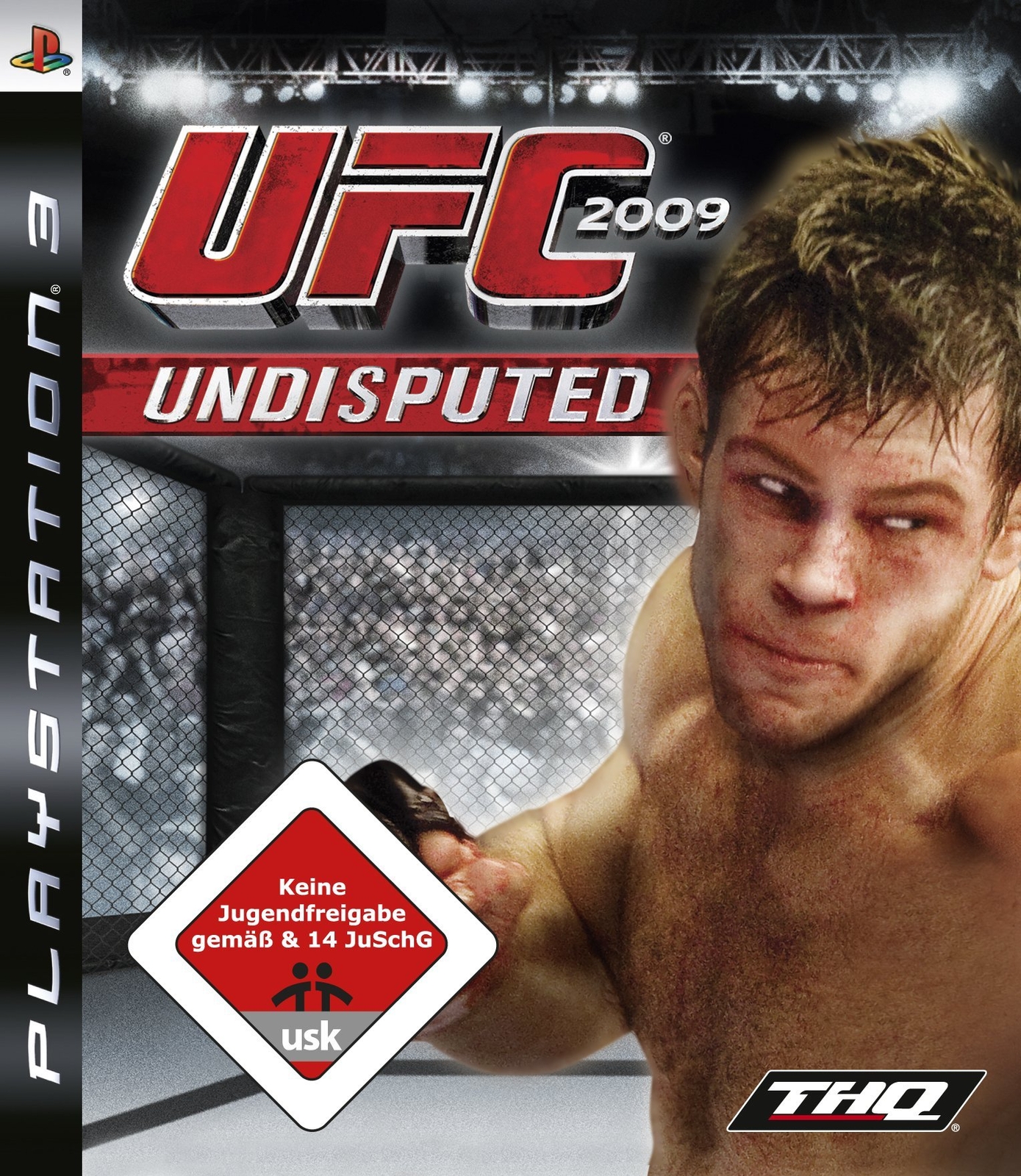 PS3 UFC 2009 UNDISPUTED Game NUOVO